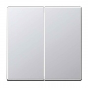 Клавиша 2-ая для двухклавишного выключателя Jung A Алюминий