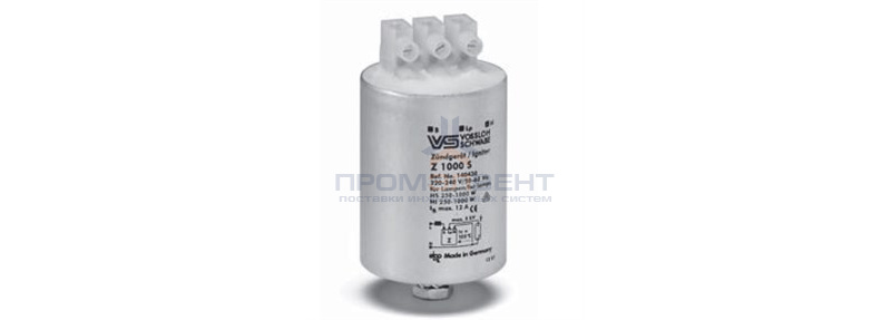 Z 1000 S  220-240V 12A 4-5kV мгл/натр 250-1000W d50x78 1метр  - ИЗУ Vossloh Schwabe