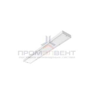 Светильник LED "ВАРТОН" медицинский накладной 1195*180*55 мм с опаловым рассеивателем 54 ВТ 4000К класс защиты IP54