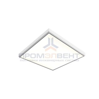 Светодиодный светильник "ВАРТОН" офисный накладной 595*595*50 мм 54 ВТ 2700К класс защиты IP40