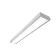 Светодиодный светильник "ВАРТОН" медицинский 1195*180*55мм с опаловым рассеивателем 36 ВТ 4000К IP54 с функцией аварийного освещения