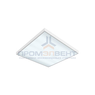 Светодиодный светильник "ВАРТОН" офисный встраиваемый 595*595*50 мм 36 ВТ 4000К диммируемый 1-10В класс защиты IP40