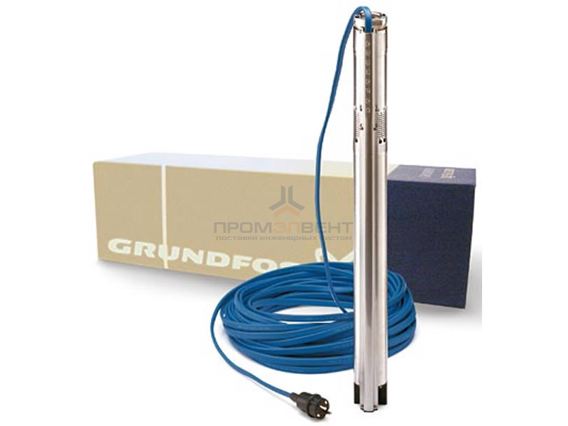 Насос скважинный Grundfos SQ 2-70, с кабелем 80м