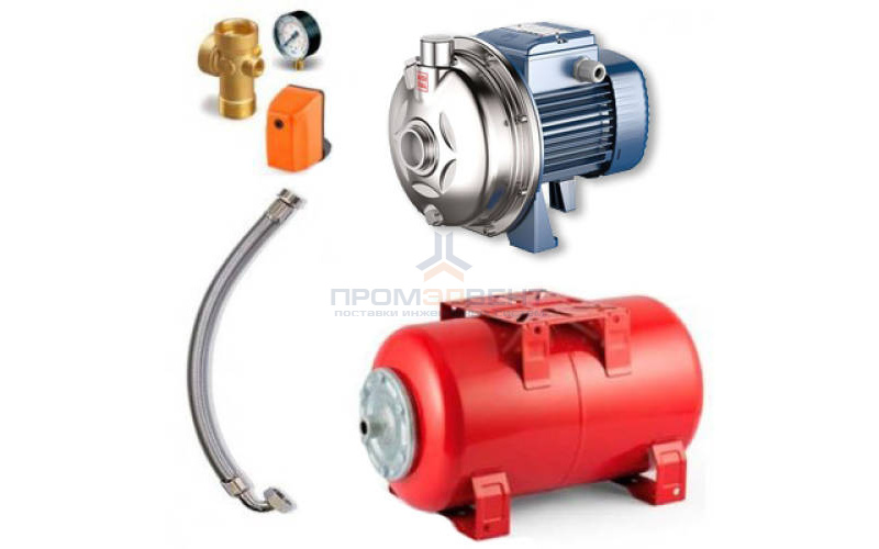 Насосная станция Pedrollo HYDROFRESH CP-ST4 158-50 CL - 0,75 кВт (Qmax 120 л/мин, 1x230В)