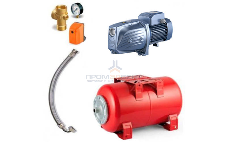 Насосная станция Pedrollo HYDROFRESH JSWm 3CM -N-50CL - 1,10кВт (Qmax 120 л/мин, 1x230В, с/х)