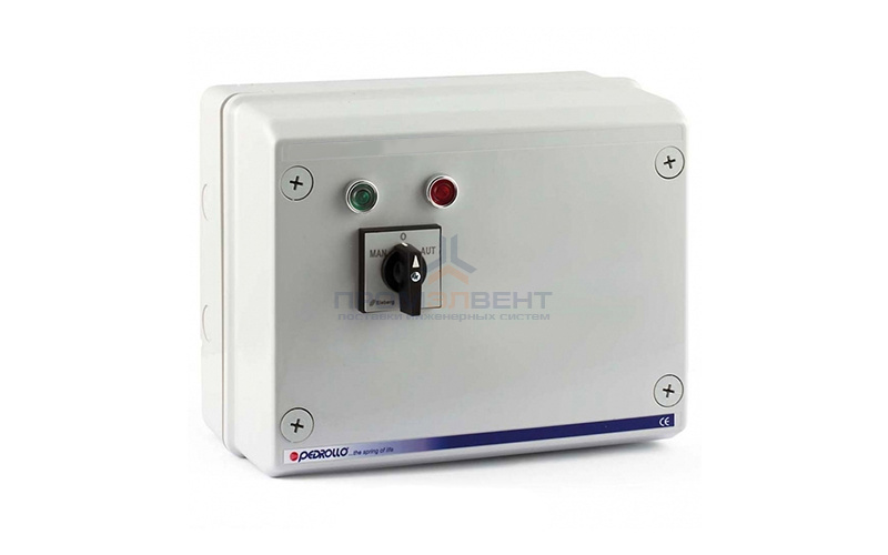 Пульт управления Pedrollo QSM 150 - 1,1 кВт (однофазный, 40 мкФ, 10 А)
