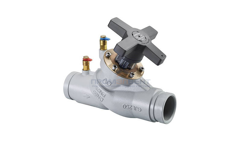 Вентиль регулирующий Oventrop Hydrocontrol VGC (25 бар) - Ду100 (с желобами 114,3 мм для соед.муфт)