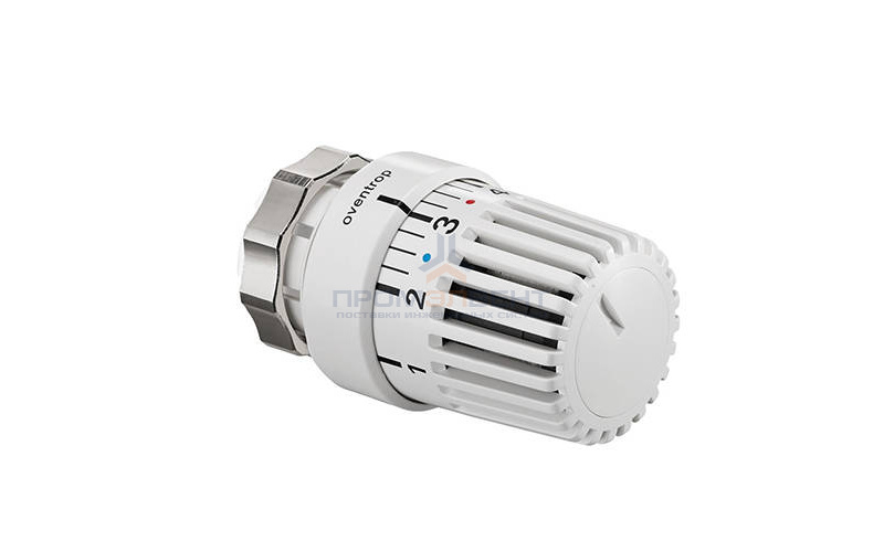 Головка термостатическая Oventrop Uni LDV - клеммное соединение (0-28°C, белый, для Danfoss RAV)