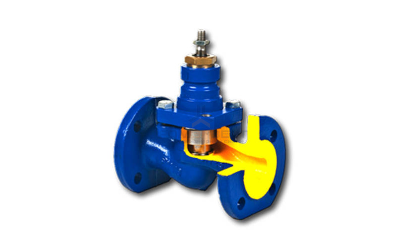 Клапан регулирующий Zetkama 227A - Ду40 (Ф/Ф, PN16, Tmax-200°C, серый чугун, исполнение №81-H)