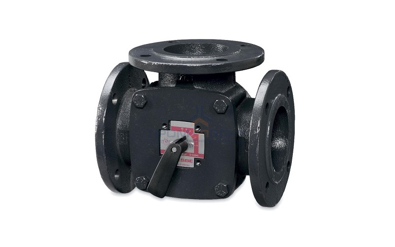 Клапан термостатический смесительный ESBE 3F - Ду80 (фланцевое соединение, PN6, 110°C, KVS 150)