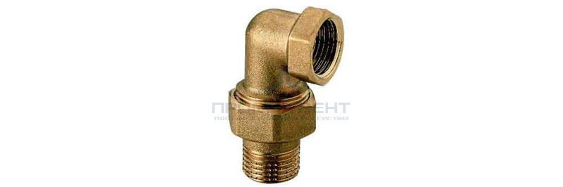 Сгон угловой с плоской прокладкой ITAP 152 - 1/2