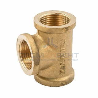 Тройник с внутренней резьбой ELSEN METALIT EBF07 - 1" (латунь без покрытия)
