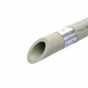 Труба полипропиленовая армированная алюминием FV-Plast STABI - 20×3,0 (PN20, штанга 4м, цв.серый)