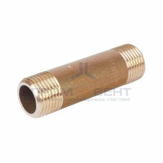 Удлинитель резьбовой STOUT - 2" длина 250 мм (НР/НР, латунь без покрытия)