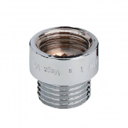 Удлинитель резьбовой Viega 3526 - 3/4" длина 20 мм (ВР/НР, бронза хромированная)