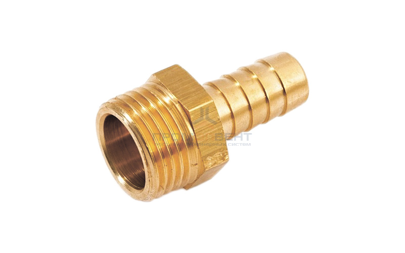 Штуцер комбинированный с наружной резьбой STOUT - 1/4