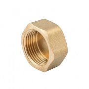 Заглушка с внутренней резьбой ELSEN METALIT EBF02 - 3/4" (латунь без покрытия)