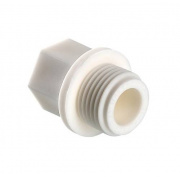 Заглушка с наружной резьбой VALTEC VTp.791 - 1/2" (для полипропиленовых труб, цвет белый)