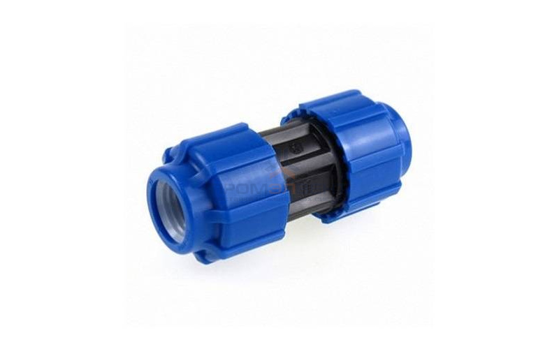 Муфта Политэк - 25 (винтовая, для труб ПНД)