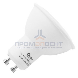 Лампа светодиодная Foton FL-LED PAR16 5,5W 4200K 220V GU10 56xd50 510Лм белый свет