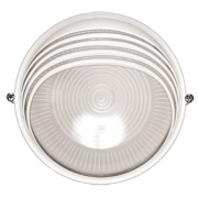 Светильник НПП1307 белый/круг ресничка 60Вт IP54  ИЭК