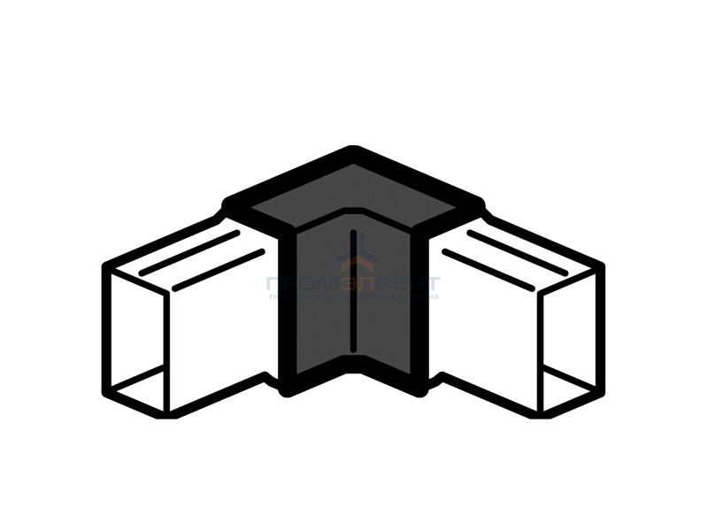 Внутренний угол 40x40мм Legrand METRA