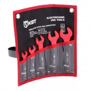 Набор изолированных однорожковых ключей до 1000В 5 предметов  НИИ-06 КВТ