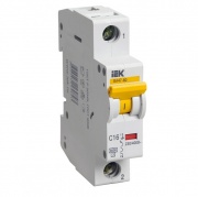 Автоматический выключатель ВА 47-60 1Р 10А 6 кА характеристика С ИЭК (автомат)