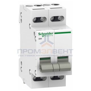 Выключател нагрузки iSW Acti 9 Schneider Electric 4П 20A (модульный рубильник)