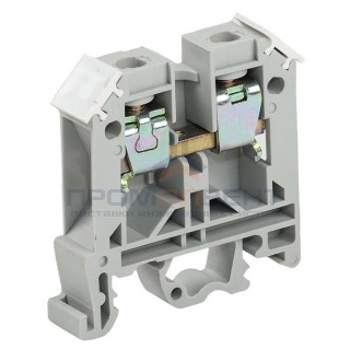 Клеммник IEK ЗНИ-10мм2  70А серый  (40шт. в упак.)