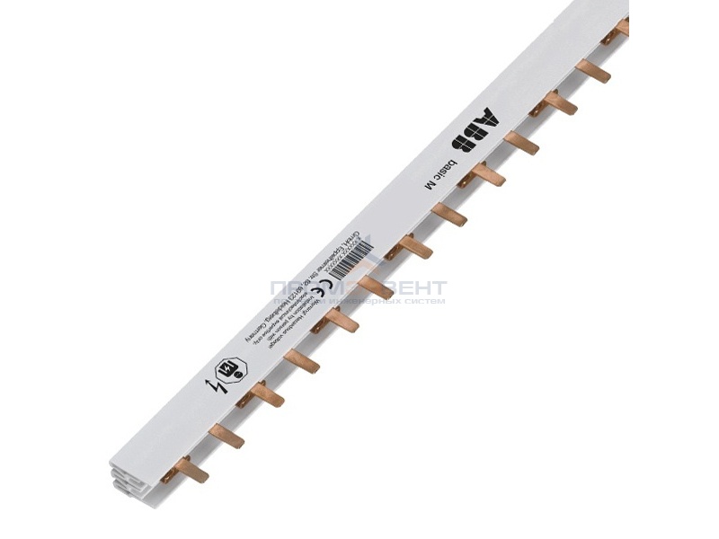 ABB Basic M Шина 2P, 56 модулей 10мм2 BML11256