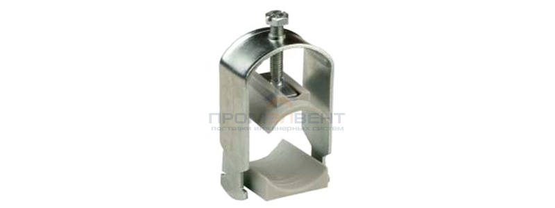 Кабельный зажим для С-профиля, диаметр кабеля 6-14 мм