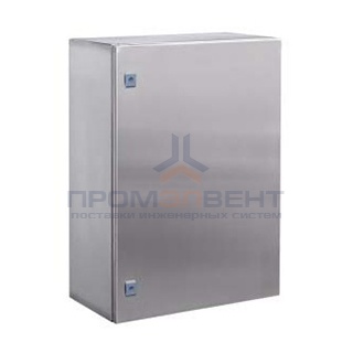 Навесной шкаф CE из нержавеющей стали (AISI 304), 400 x 400 x 200мм, с фланцем