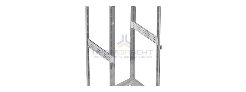 Рейки боковые, широкая, для шкафов CQE глубиной 500мм, 1 упаковка - 4шт.