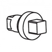 Металлический ключ квадратного профиля 8мм