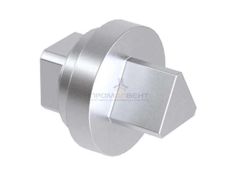 Личинка замка, для малой ручки, под ключ треугольного профиля 7мм