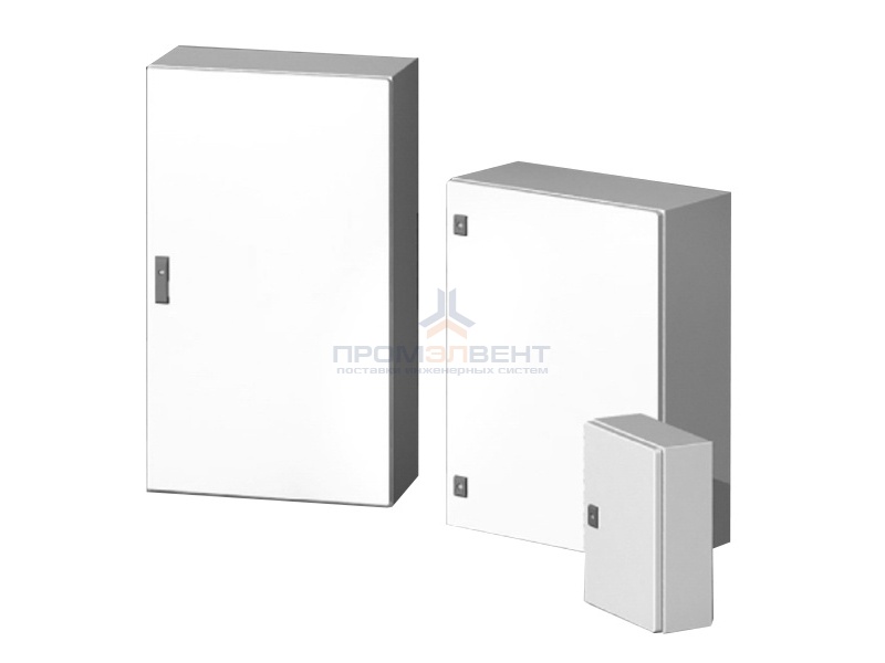 Навесной металлический влагозащищенный шкаф DKC CE IP66 500x500x200мм с монтажной платой