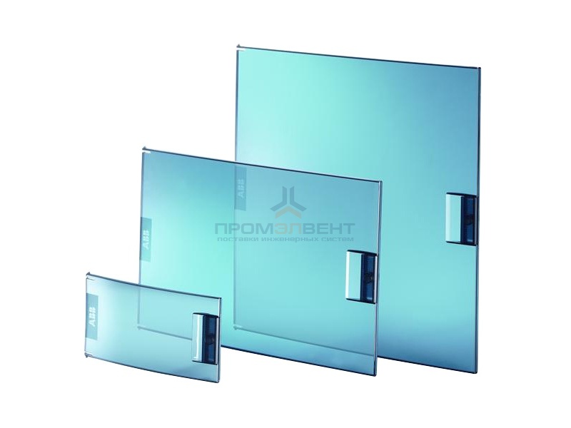 Дверь зеленая 36 модулей ABB Mistral41 в нишу