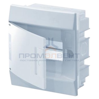 Бокс в нишу ABB Mistral41 4М непрозрачная дверь c клеммным блоком